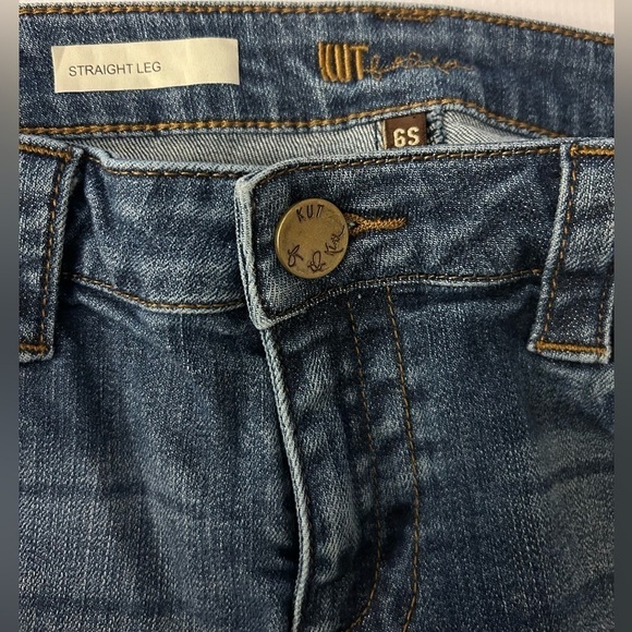 Kut from the Kloth Straight Leg Jeans - 6S - Picture 3 of 5